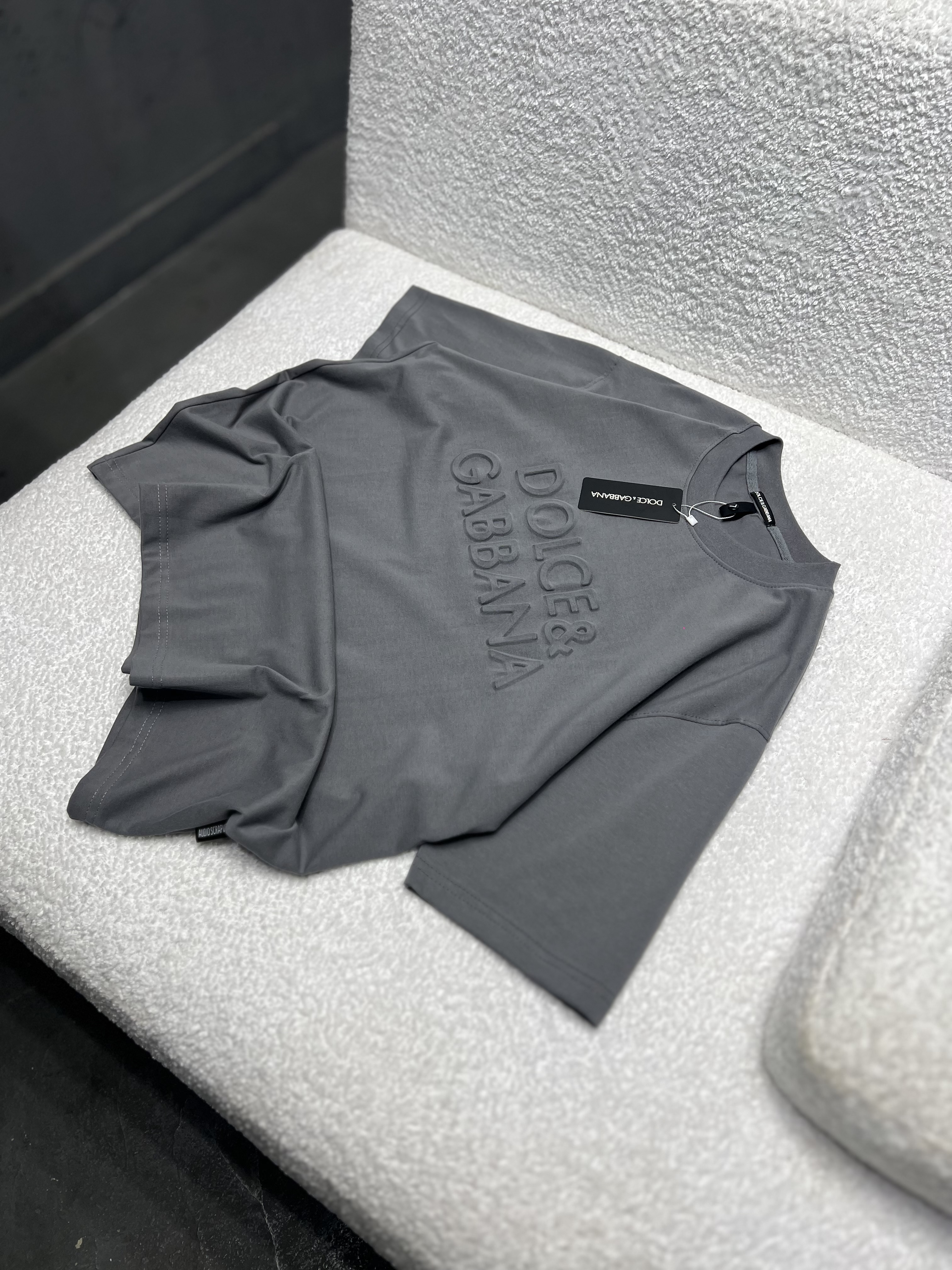تیشرت مردانه D&G لوگو برجسته 3رنگ